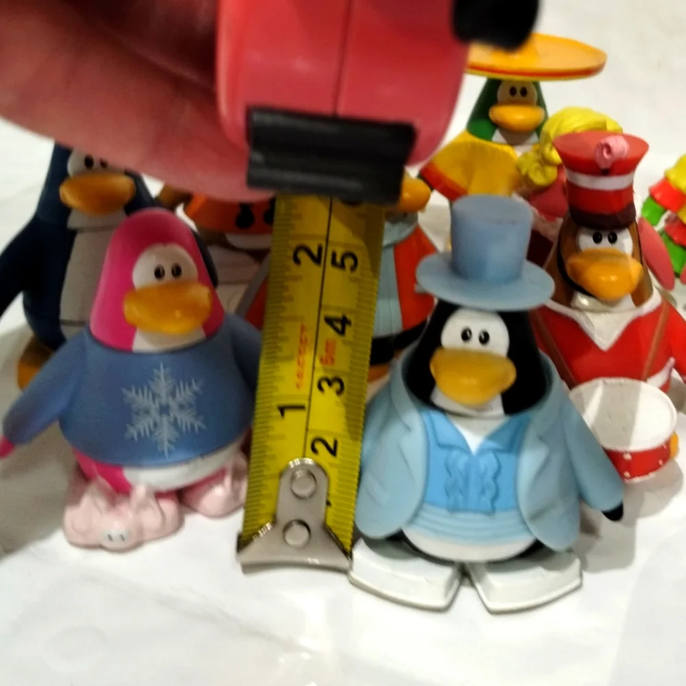 Y2K Disney Club Penguin 11 Piece 2" Figure *LOT* by JAXX Pacific - Picture 6 of 16